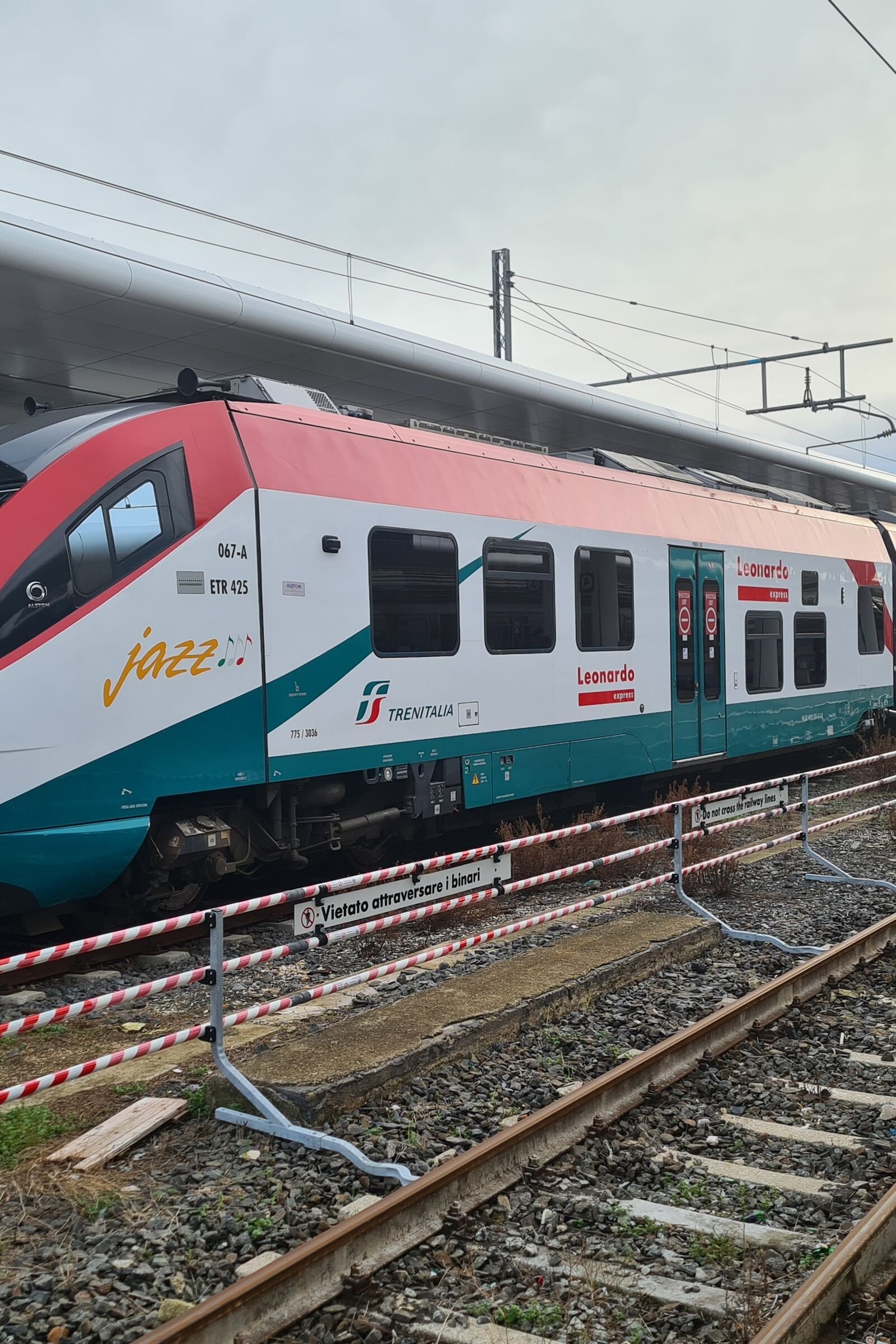 A Leonardo Express train.